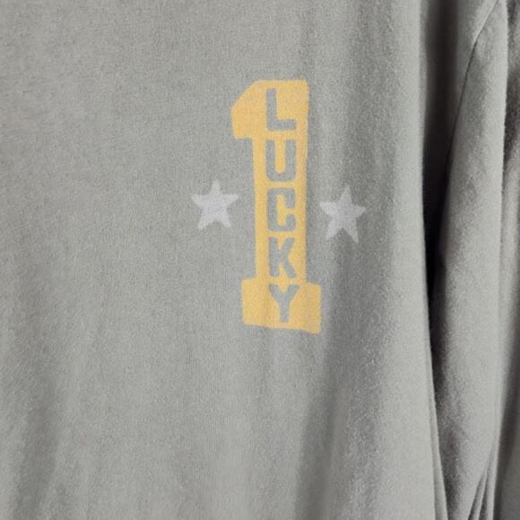 LUCKY BRAND XXL 2XL Long Sleeve Lucky 1 Black Hills Stugis Motorcycles - Picture 2 of 6